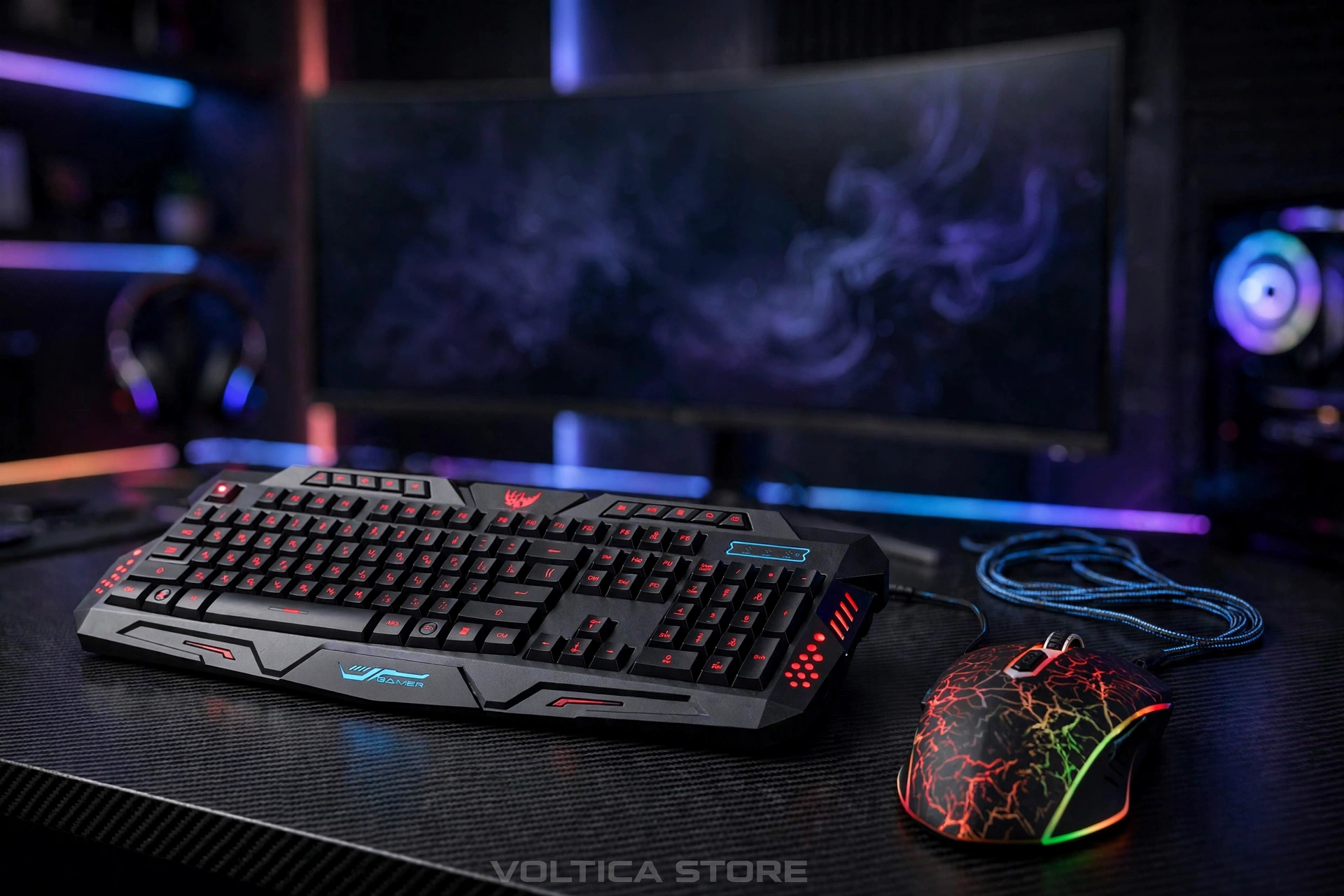 Voltica J10 Gaming Keyboard Set